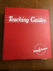 Macmillan Program, Sing & Learn, Teaching Guides, 1980s - Picture 1 of 16