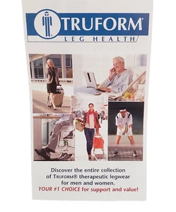 4 PR Truform Bein Gesundheit Stützstrümpfe 30 40 mmHG schwarz 8845 BL-3L unterhalb des Knies - Bild 1 von 9