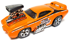 2002 HOT WHEELS 1969 PONTIAC GTO THE JUDGE ORANGE 1:64 DIECAST 3" MUSCLE CAR