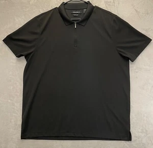 Axist Slim fit XL mens black shirt 1/4 Zip front - Picture 1 of 8