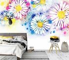 3D White Flowers I3792 Wallpaper Mural Self-Adhesive Removable Sticker Erin