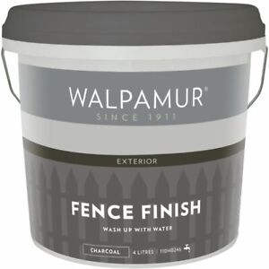 Walpamur 4L Charcoal Fence Finish