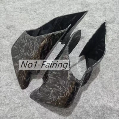 Forge Front Spoiler Fxed Wind Winglets For YAMAHA YZF R3 R25 2019-2023 Foto 1 de 2