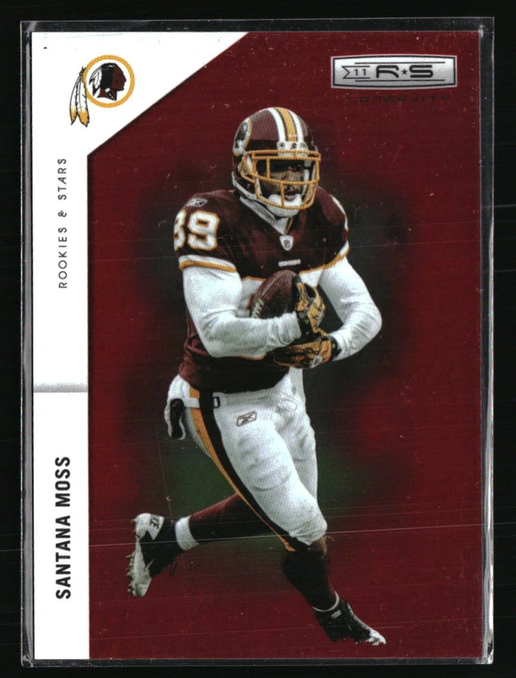 Santana Moss 2011 Panini Rookies & Stars Longevity 31/150 #150  Football Card - Image 1 of 2