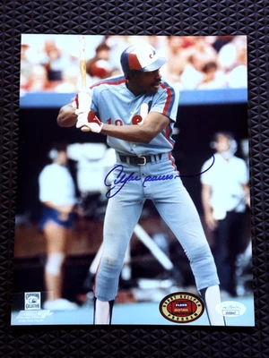 Andre Dawson Signed Autograph 8x10 Photo Expos JSA - Image 1 of 3
