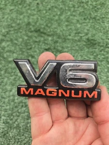 Dodge Ram Dakota V6 Emblem Badge OEM Genuine Trim Nameplate Truck Pickup 94-03 - Bild 1 von 2