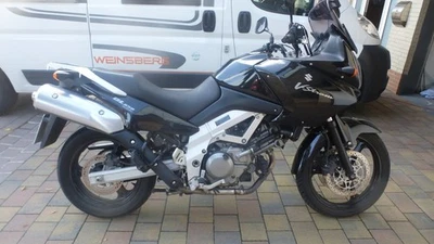 Suzuki , V-STROM , 650 DL , schwarz , Motorrad - Bild 1 von 4