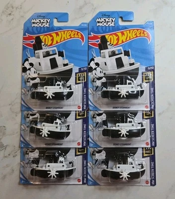 Hot Wheels|Diorama|MickeyMouse|Steam Boat|Great Stocking Stuffers 🎅 - Image 1 of 4