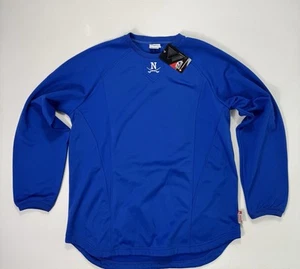 Majestic Therma Base Jersey Para Hombres Grande Nuevo Con Etiquetas Azul Béisbol MLB Waffle Sudadera - Imagen 1 de 10