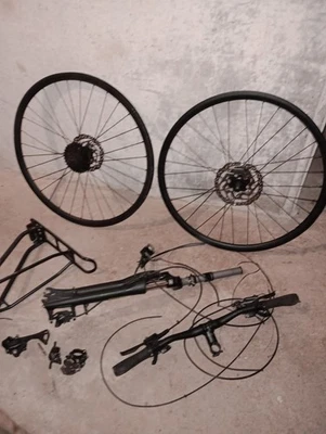 Kalkhoff- Rad Endeavour 24, Ersatzteile: Räder, Gabel, Lenker, Gepäckträger - Bild 1 von 4