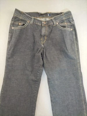 Jeans Women's 34" W  Black Straight Short 28"Leg Stretch  Mid Rise - Image 1 of 4