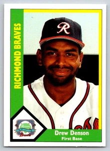 Baseball 1990 CMC #287 Drew Denson Richmond Braves - Picture 1 of 2
