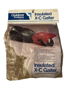 Polaina aislada X-C Outdoor Products paquete abierto rosa negro - Imagen 1 de 7