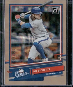 2020 Donruss #R-6 Bo Bichette The Rookies #/999 RC - Picture 1 of 2