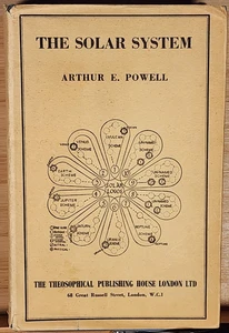 Solar System by Arthur E. Powell 1957  Theosophy & Occult Hardcover w/Dustjacket - Picture 1 of 9