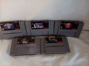 SUPER NINTENDO RPG SPIELE KONVOLUT !!! 5 SPIELE !!! - Bild 1 von 14