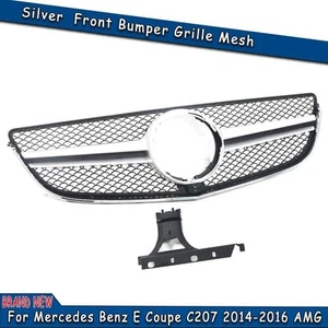 Sport Kühlergrill Frontgrill Für Mercedes Benz E Coupé C207 A207 W207 2014-2017 - Picture 1 of 1