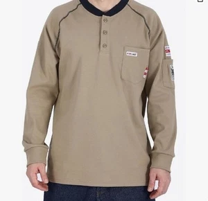 (3) FRLINE schwer entflammbares Langarmshirt (2XL) - Farbe/Stil siehe Bilder - Bild 1 von 11