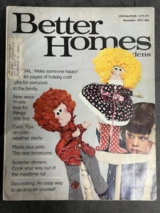 Flash Sale! Midcentury Modern 1974 Better Homes & Gardens Magazine - Picture 1 of 7