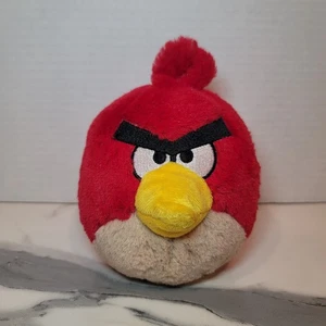 rovio Angry Birds Red Bird 5" plush 2011 good condition - Picture 1 of 8
