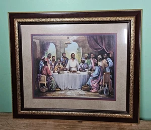 “The Last Supper” Home Interiors Painting 29.5 in X 25.5 inches-Rare - Picture 1 of 4