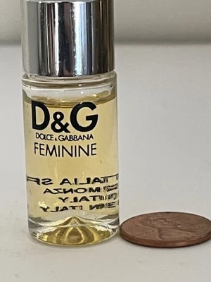 D&G 女性 Dolce & Gabbana 复古 4 毫升/.13 盎司女式淡香水溅新意大利 — 第 1/3 张图片