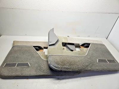 1988-1994 Chevy GMC C/K 1500 Suburban Left Right Door Panel Pair Set OEM - Image 1 of 4