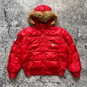 Dolomite Down Puffer Jacket Red Size - L - Picture 1 of 20