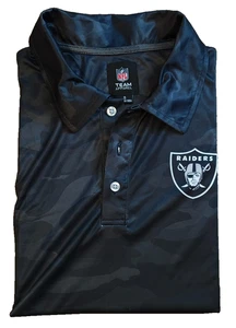 NFL Team Apparel Erwachsene Kurzarm Oakland Raider Pullover Polo Größe S - Bild 1 von 5