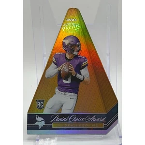 2024 Panini Encore JJ MCCARTHY Rookie Panini Choice Award Die-Cut Case Hit SSP - Picture 1 of 2