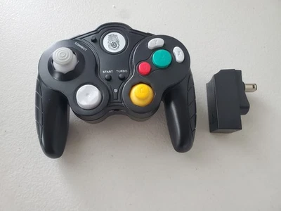 Psyclone Essentails Wireless GameCube Controller W/ Receiver TESTED WORKS GREAT - Image 1 of 2