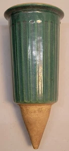 Antike Art Deco Friedhof Vase - wunderschön Türkis - Bild 1 von 7