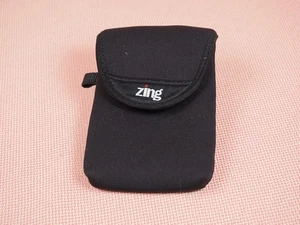 Zing Medium Pouch Black 6" x 4" - Picture 1 of 5