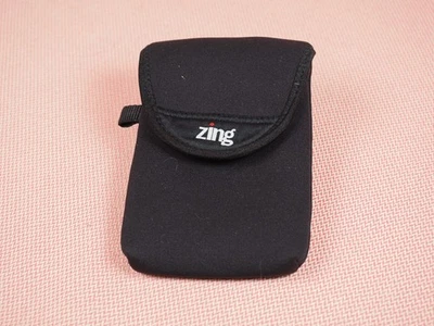 Zing Medium Pouch Black 6" x 4" - Image 1 of 4