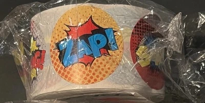 Novo em folha 600 adesivos temáticos de quadrinhos de super-heróis - Etiquetas para professores professores professores - Imagem 1 de 2