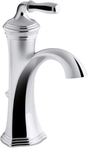 Kohler K-193-4-CP Devonshire Single-Handle Bathroom Sink Faucet Chrome - Picture 1 of 4