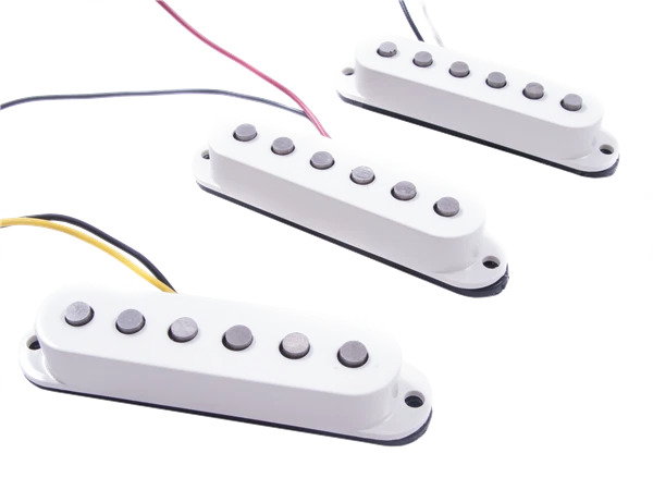 Fender Deluxe Drive Stratocaster Pickup 3 Pieces Set - White (099-2222-000)