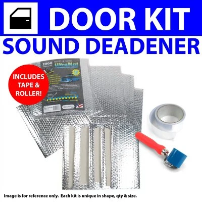 Amortiguador de calor y sonido Ford Van 1975 - 91 Kit de 4 puertas + cinta de costura, rodillo 21384 cm2 Foto 1 de 4