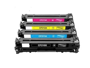 Pack Tóner Compatible HP CF210A–CF213A 131A 4 Colores | Ahorra con el Set - Imagen 1 de 1