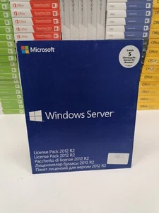 NEW Sealed Microsoft Windows Server 2012 R2 German MLP 5 user cal VAT INVOICE - Picture 1 of 3