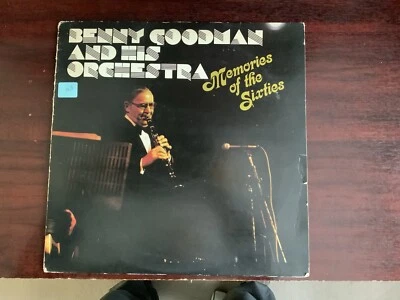 BENNY GOODMAN AND HIS  ORCHESTRA. MEMORIES OF THE SIXTIES. 1982. Vinyl LP  - Image 1 of 4