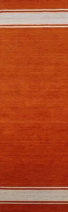 Rust Color Gabbe Oriental 11' Runner Rug 3x11 ft Handmade Wool for Hallway - Picture 1 of 17