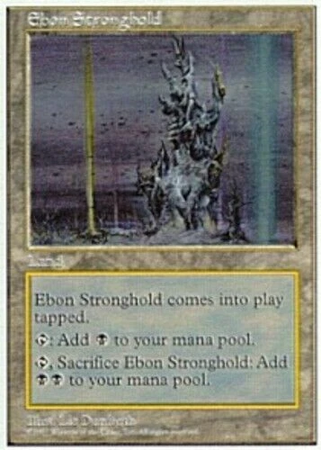 3XEbon Stronghold  (5th Edition) MTG - Image 1 of 1