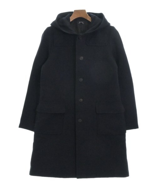 美品 A.P.C. chester coat XS black wool チェスターコート コート CASHMERE WOOL CHESTER COAT メンズ