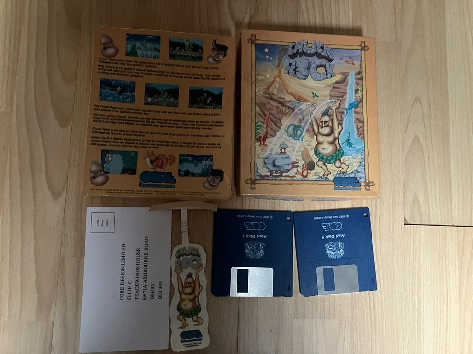 Atari ST/STE  Core game * Chuck Rock * Big Box - Image 1 of 1
