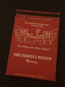 Fijas vintage: ""Fort Francis Warren"" Warren, Wyoming - Imagen 1 de 1
