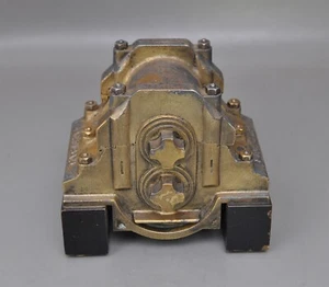 Antiguo objeto de escritorio modelo de rodillo de Achenbach Buschhütten latón  - Imagen 1 de 6