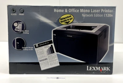 Lexmark E120n Mono Laser Printer 23S0310 - Image 1 of 4
