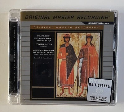 Prokofiev Alexander Nevsky Lieutenant Kije - Slatkin - MoFi SACD SEALED NEW Foto 1 de 2