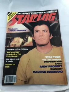 STARLOG #32 March 1980 Star Trek Kirk William Shatner Meteor Buck Rogers - Foto 1 di 2
